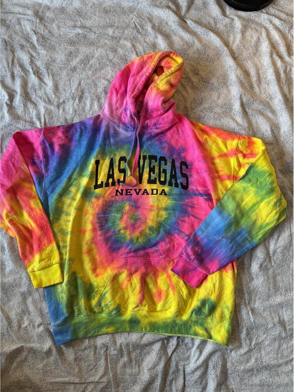 Destinations Tie-Dye Las Vegas Nevada Hoodie 3XL